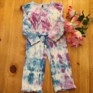 🌸Host Pick🌸New! Hand Tie dye onesie set